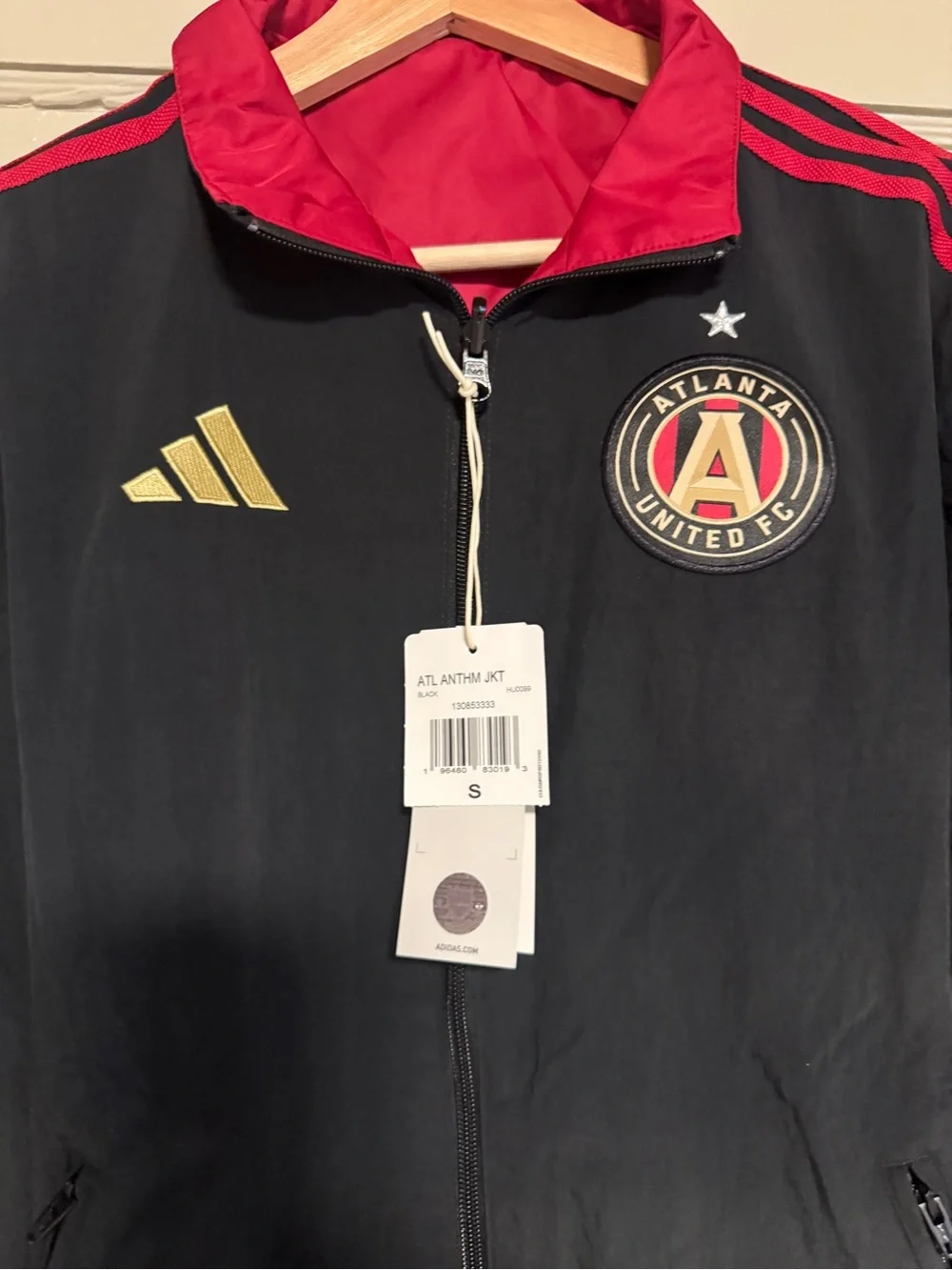 Adidas Mens Reversible Atlanta United Track Jacket